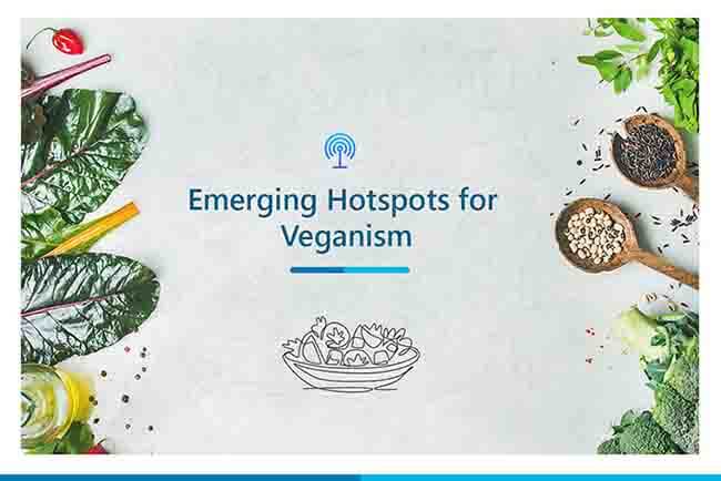 emerging hotspots for veganism
