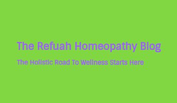 Homeopathy Products