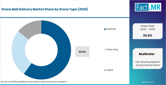 Drone Mail Delivery Market Analysis By Drone Type Drone Mail Delivery Market Analysis By Drone Type
