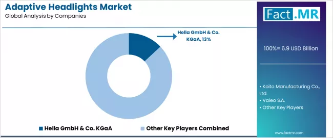 Adaptive Headlights Market Analysis By Company Adaptive Headlights Market Analysis By Company