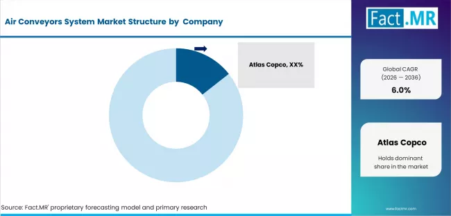 Air Conveyors System Market Analysis By Company