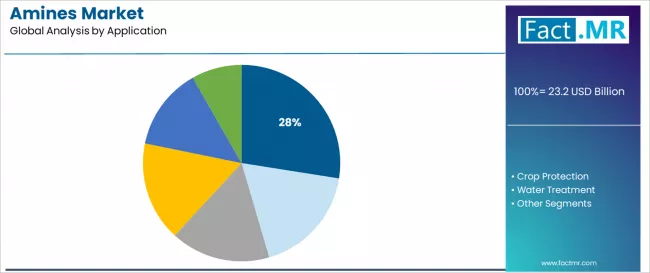 Amines Market Analysis By Application