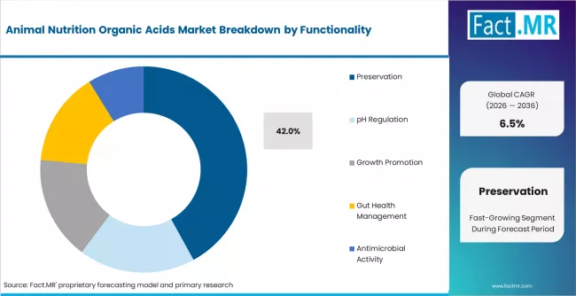 Animal Nutrition Organic Acids Market Analysis By Functionality
