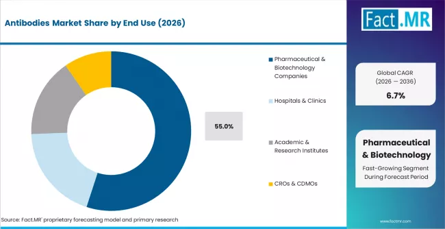 Antibodies Market Analysis By End Use