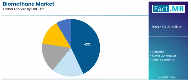 Biomethane Market Analysis By End Use