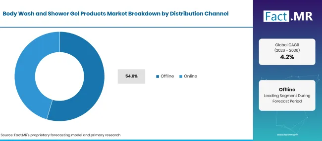 Body Wash And Shower Gel Products Market Breakdown Distribution Channel Body Wash And Shower Gel Products Market Breakdown Distribution Channel