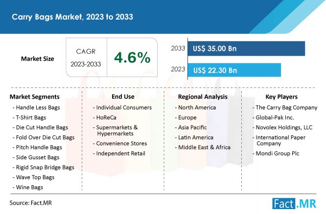 Carry Bags Market Growth Forecast by Fact.MR