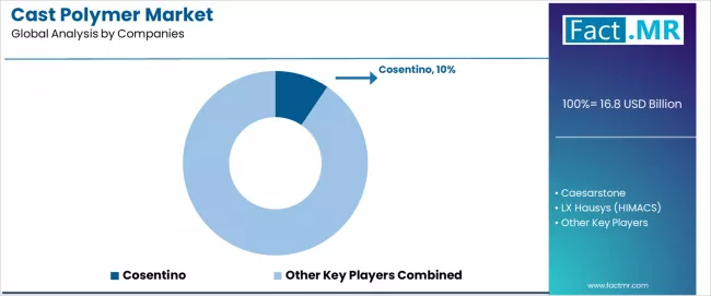 Cast Polymer Market Analysis By Company