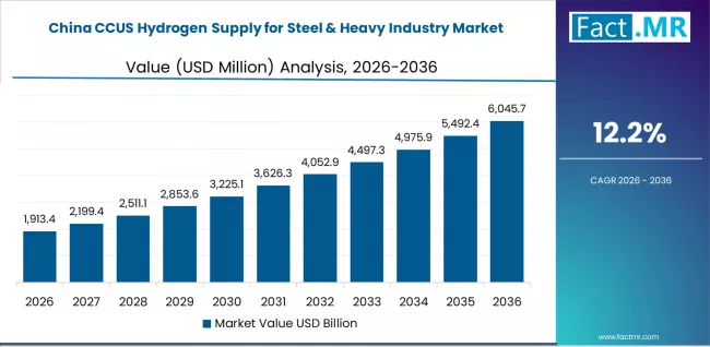 Ccus Hydrogen Supply For Steel & Heavy Industry Market Country Value Analysis