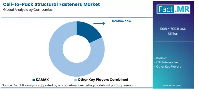 Cell To Pack Structural Fasteners Market Analysis By Company Cell To Pack Structural Fasteners Market Analysis By Company