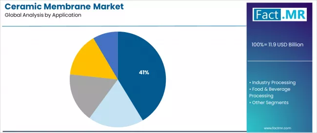 Ceramic Membrane Market Analysis By Application