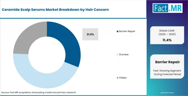Ceramide Scalp Serums Market Analysis By Hair Concern