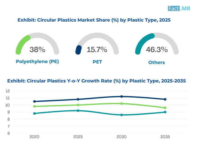 Circular Plastics Market Share By Plastic Type 2025