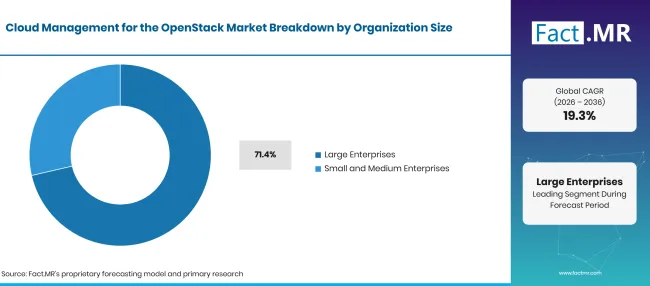 Cloud Management For The Openstack Market Breakdown Organization Size