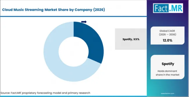 Cloud Music Streaming Market Analysis By Company