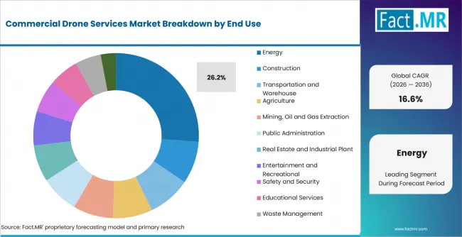 Commercial Drone Services Market Analysis By End Use