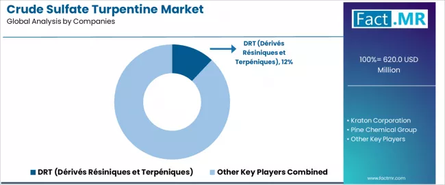 Crude Sulfate Turpentine Market Analysis By Company Crude Sulfate Turpentine Market Analysis By Company