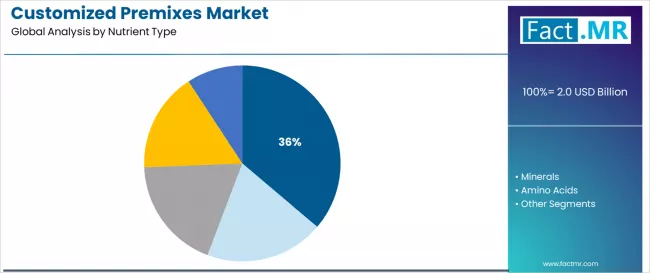 Customized Premixes Market Analysis By Nutrient Type