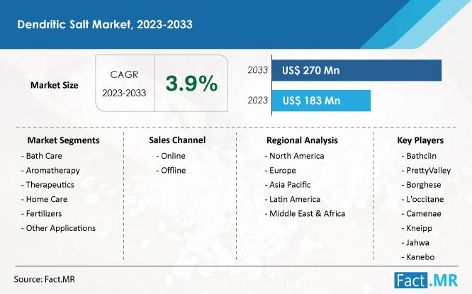 Dendritic salt market size, share & growth forecast by Fact.MR