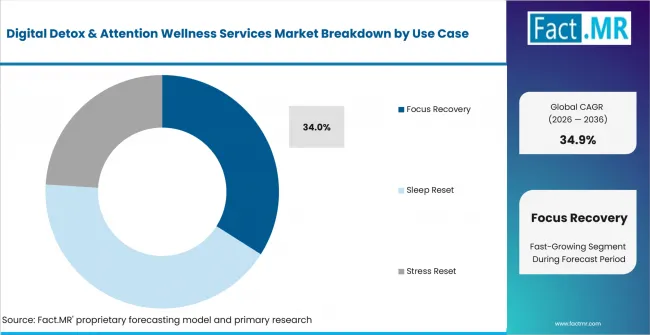 Digital Detox & Attention Wellness Services Market Analysis By Use Case Digital Detox & Attention Wellness Services Market Analysis By Use Case