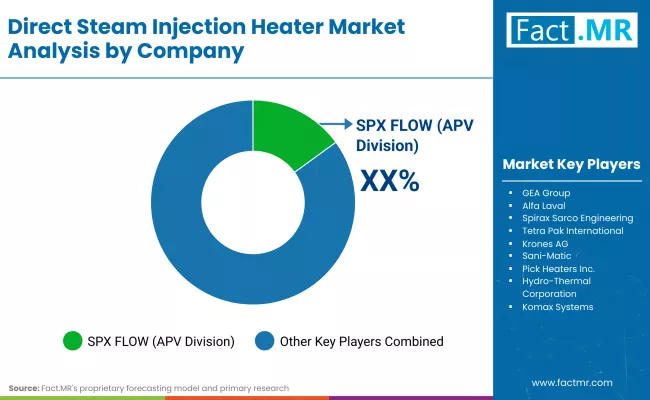 Direct Steam Injection Heater Market By Company Direct Steam Injection Heater Market By Company