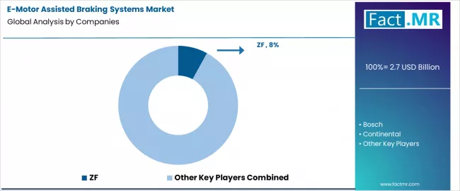 E Motor Assisted Braking Systems Market Analysis By Company
