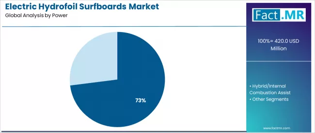 Electric Hydrofoil Surfboards Market Analysis By Power Electric Hydrofoil Surfboards Market Analysis By Power