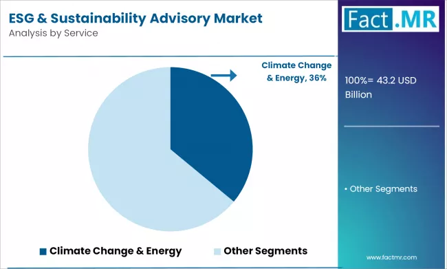 Esg & Sustainability Advisory Market Analysis By Service