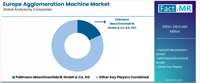 Europe Agglomeration Machine Market Analysis By Company Europe Agglomeration Machine Market Analysis By Company