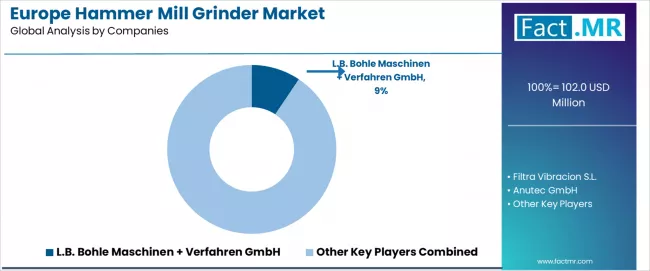 Europe Hammer Mill Grinder Market Analysis By Company
