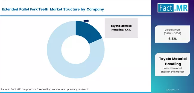Extended Pallet Fork Teeth Market Analysis By Company