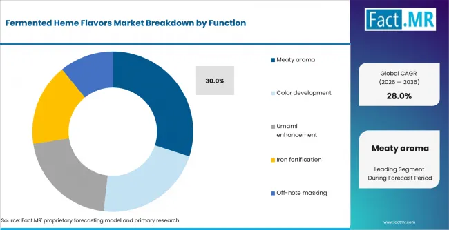 Fermented Heme Flavors Market Analysis By Function Fermented Heme Flavors Market Analysis By Function