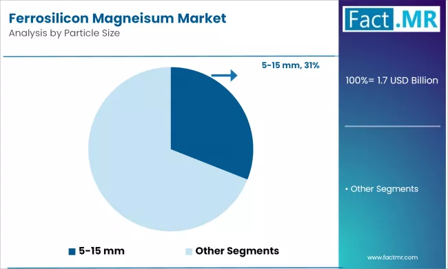 Ferrosilicon Magneisum Market Analysis By Particle Size