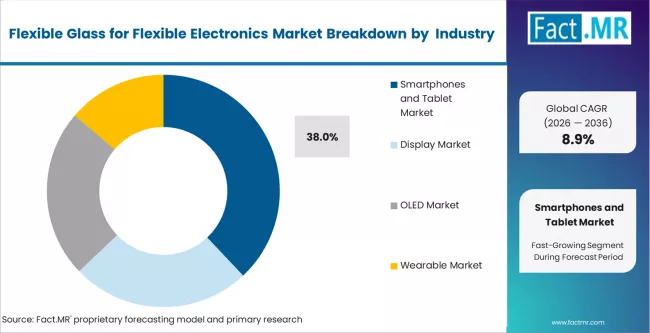 Flexible Glass For Flexible Electronics Market Analysis By End Use