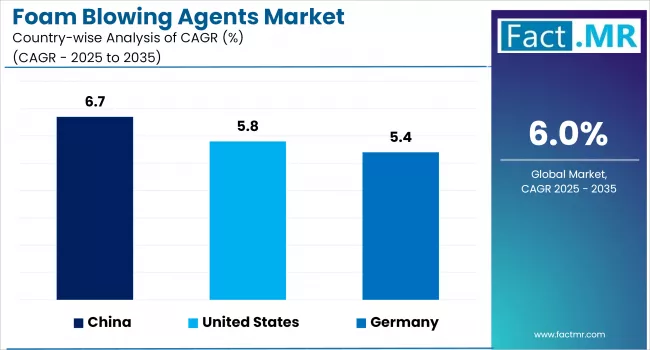 Foam Blowing Agents Market By Country