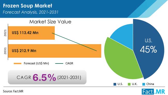 Frozen soup market forecast analysis by Fact.MR