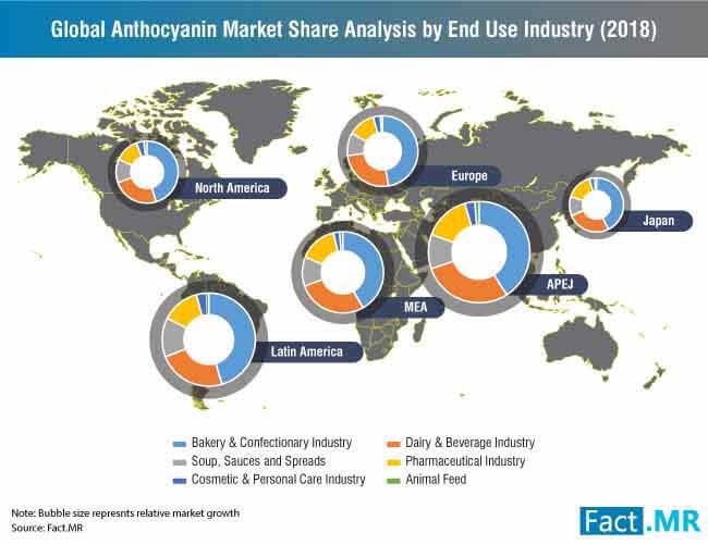 Global Anthocyanin Market Share Analysis By End Use Industry global anthocyanin market share analysis by end use industry