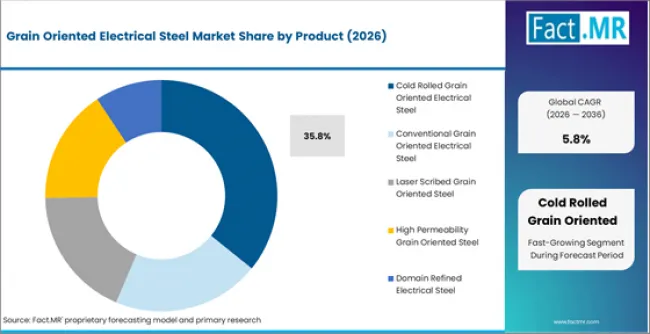 Grain Oriented Electrical Steel Market Analysis By Product Grain Oriented Electrical Steel Market Analysis By Product
