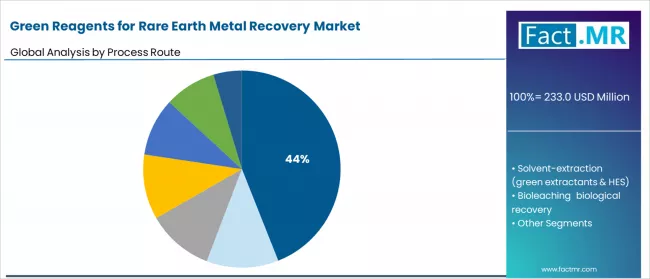Green Reagents For Rare Earth Metal Recovery Market Analysis By Process Route
