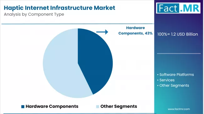 Haptic Internet Infrastructure Market Analysis By Component Type