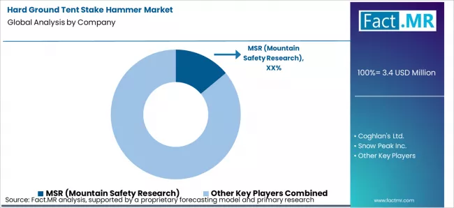 Hard Ground Tent Stake Hammer Market Analysis By Company