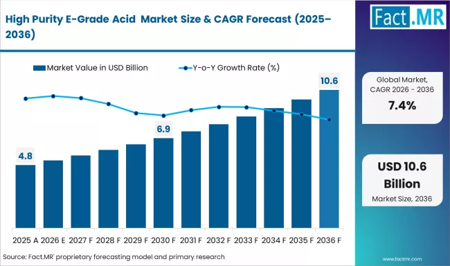 High Purity E Grade Acid Market Market Value Analysis