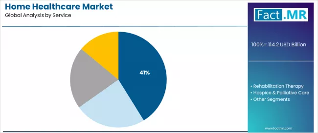 Home Healthcare Market Analysis By Service
