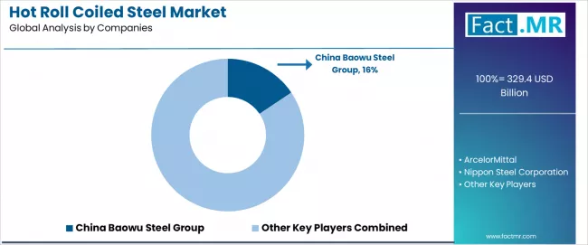 Hot Roll Coiled Steel Market Analysis By Company Hot Roll Coiled Steel Market Analysis By Company