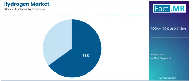 Hydrogen Market Analysis By Delivery Hydrogen Market Analysis By Delivery