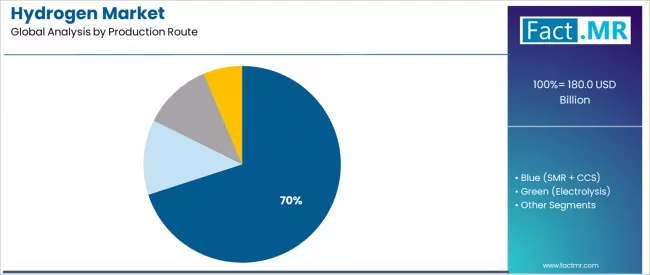 Hydrogen Market Analysis By Production Route Hydrogen Market Analysis By Production Route
