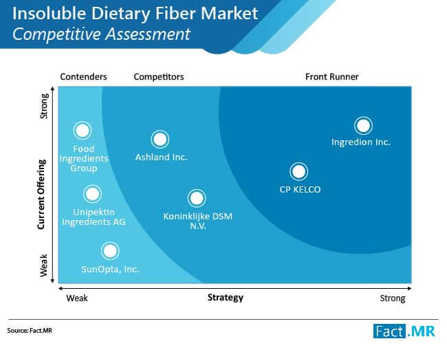 insoluble dietary fiber market competitive assessment