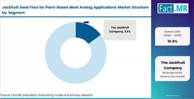 Jackfruit Seed Flour For Plant Based Meat Analog Applications Market Analysis By Company