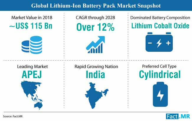 Lithiumion Battery Pack Market Snapshot lithiumion battery pack market snapshot