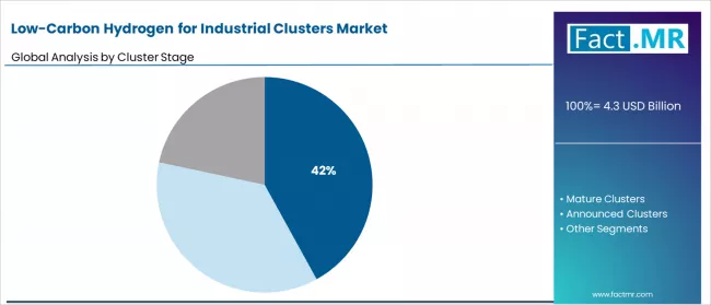 Low Carbon Hydrogen For Industrial Clusters Market Analysis By Cluster Stage